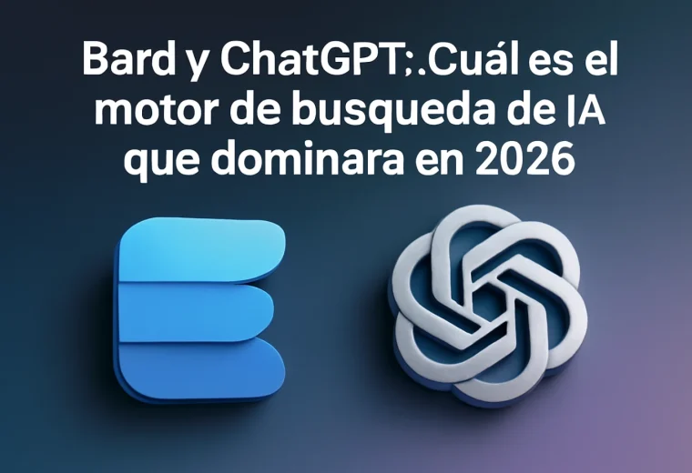 Bard y ChatGPT: ¿Cuál es el motor de búsqueda de IA que dominará en 2026?