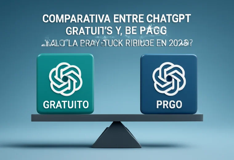 Comparativa entre ChatGPT Gratuito y de Pago: ¿Vale la Pena Suscribirse en 2026?