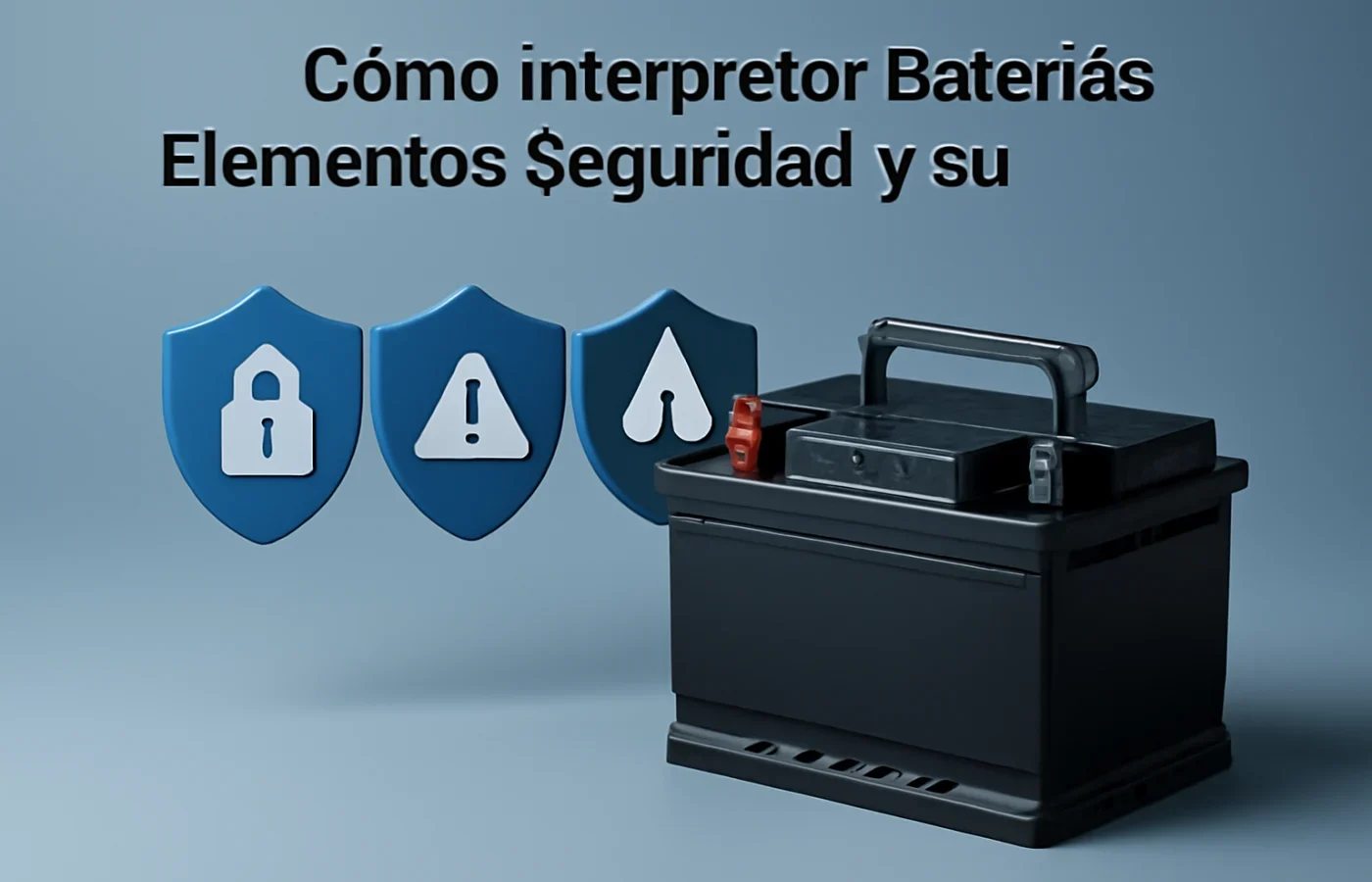 Cómo interpretar Baterias Elementos Seguridad y su relación