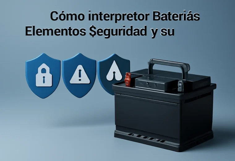 Cómo interpretar Baterias Elementos Seguridad y su relación