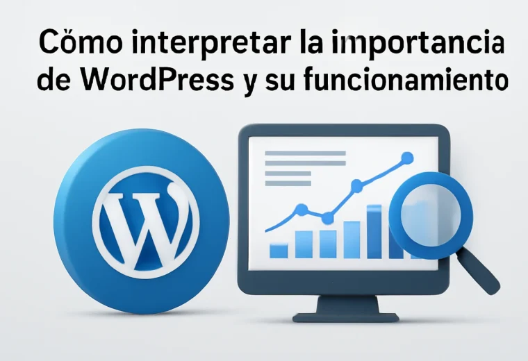 Cómo interpretar la importancia de WordPress y su funcionamiento