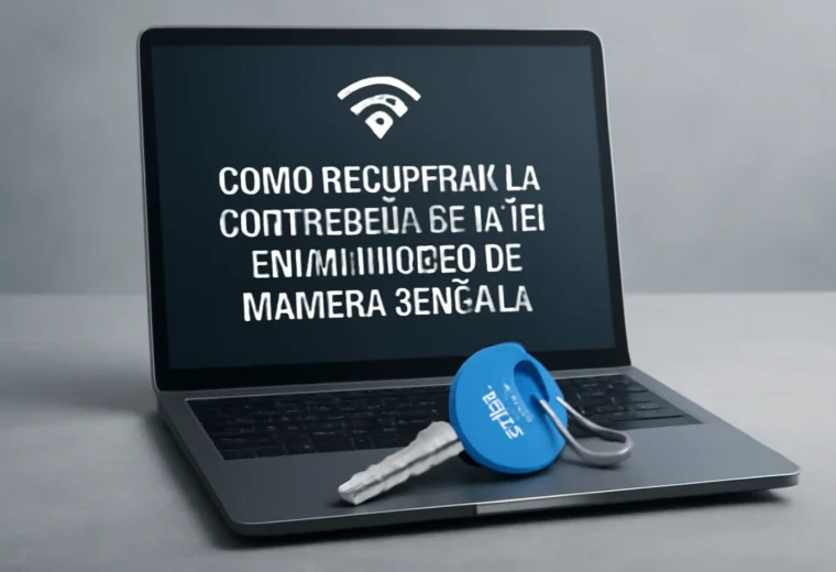 Cómo Recuperar la Contraseña de WiFi en Windows de Manera Sencilla
