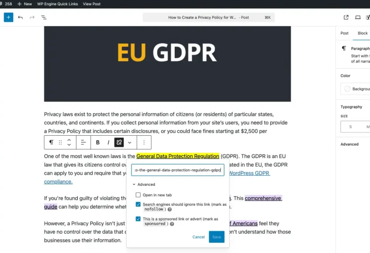Cómo Resaltar Enlaces Patrocinados y Nofollow en WordPress