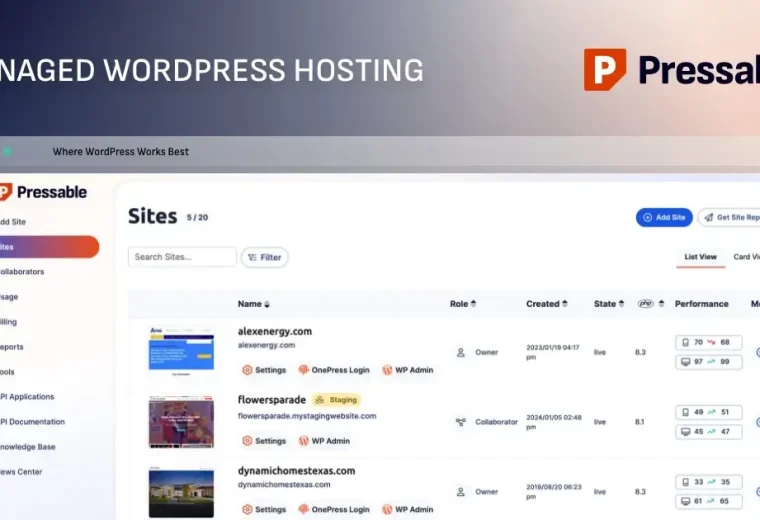 Cómo y Por Qué Migrar Tu Sitio de WordPress a Pressable