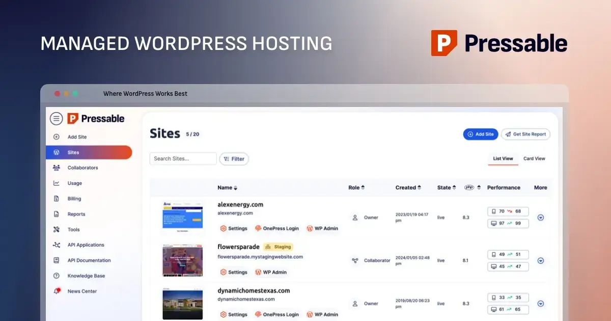 Cómo y Por Qué Migrar Tu Sitio de WordPress a Pressable