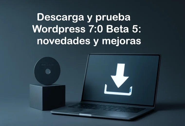 Descarga y Prueba WordPress 7.0 Beta 5: Novedades y Mejoras