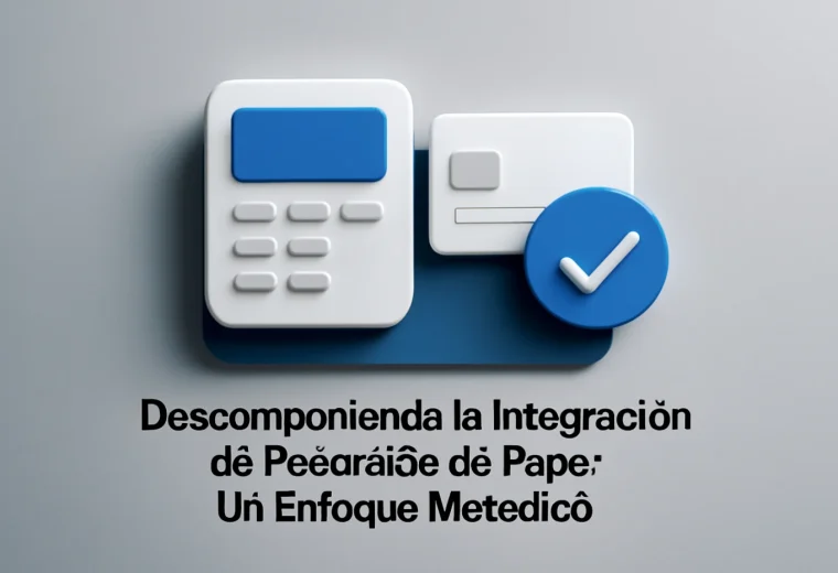Descomponiendo la Integración de Pasarelas de Pago: Un Enfoque Metódico