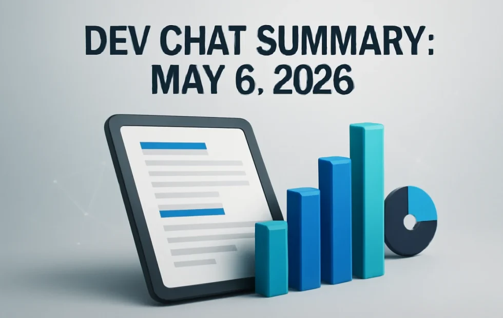 Dev Chat summary: May 6, 2026
