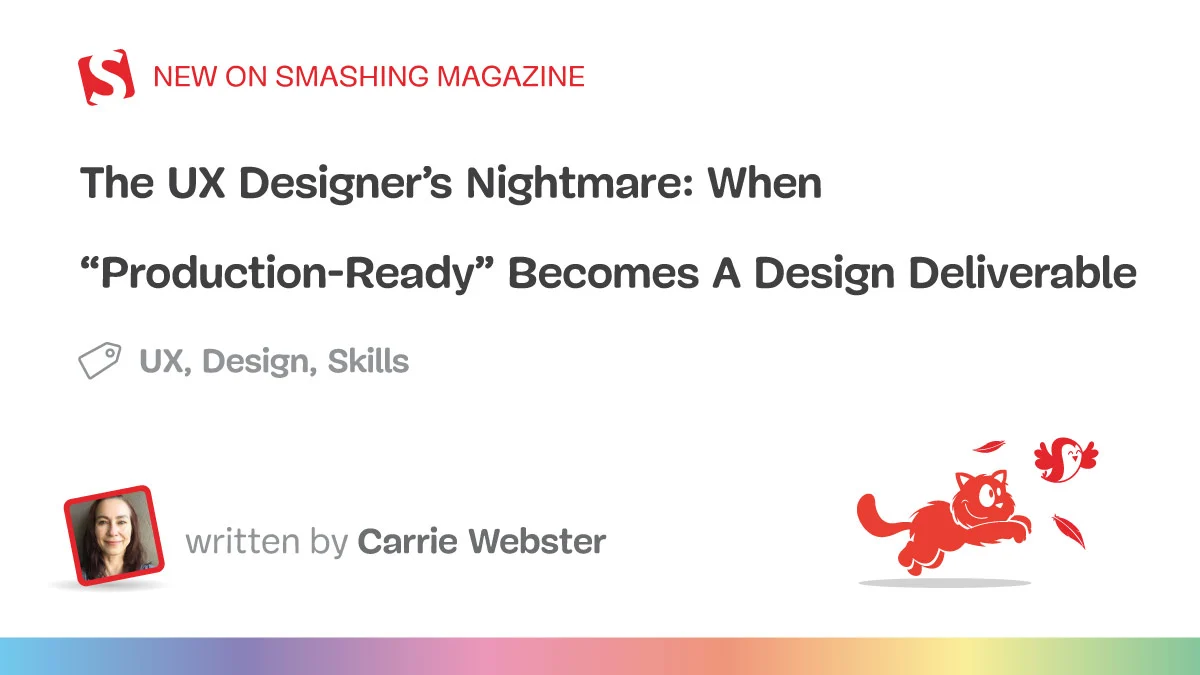 El Desafío del Diseñador UX: Cuando lo ‘Listo para Producción’ Se Convierte…