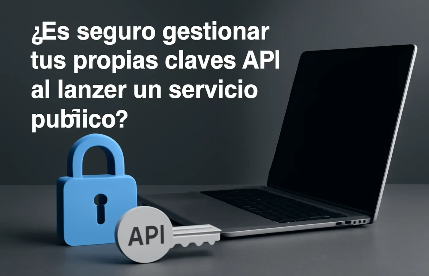 ¿Es seguro gestionar tus propias claves API al lanzar un servicio público?