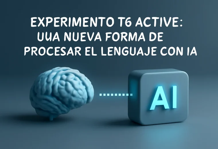Experimento T6 Active: Una Nueva Forma de Procesar el Lenguaje con IA