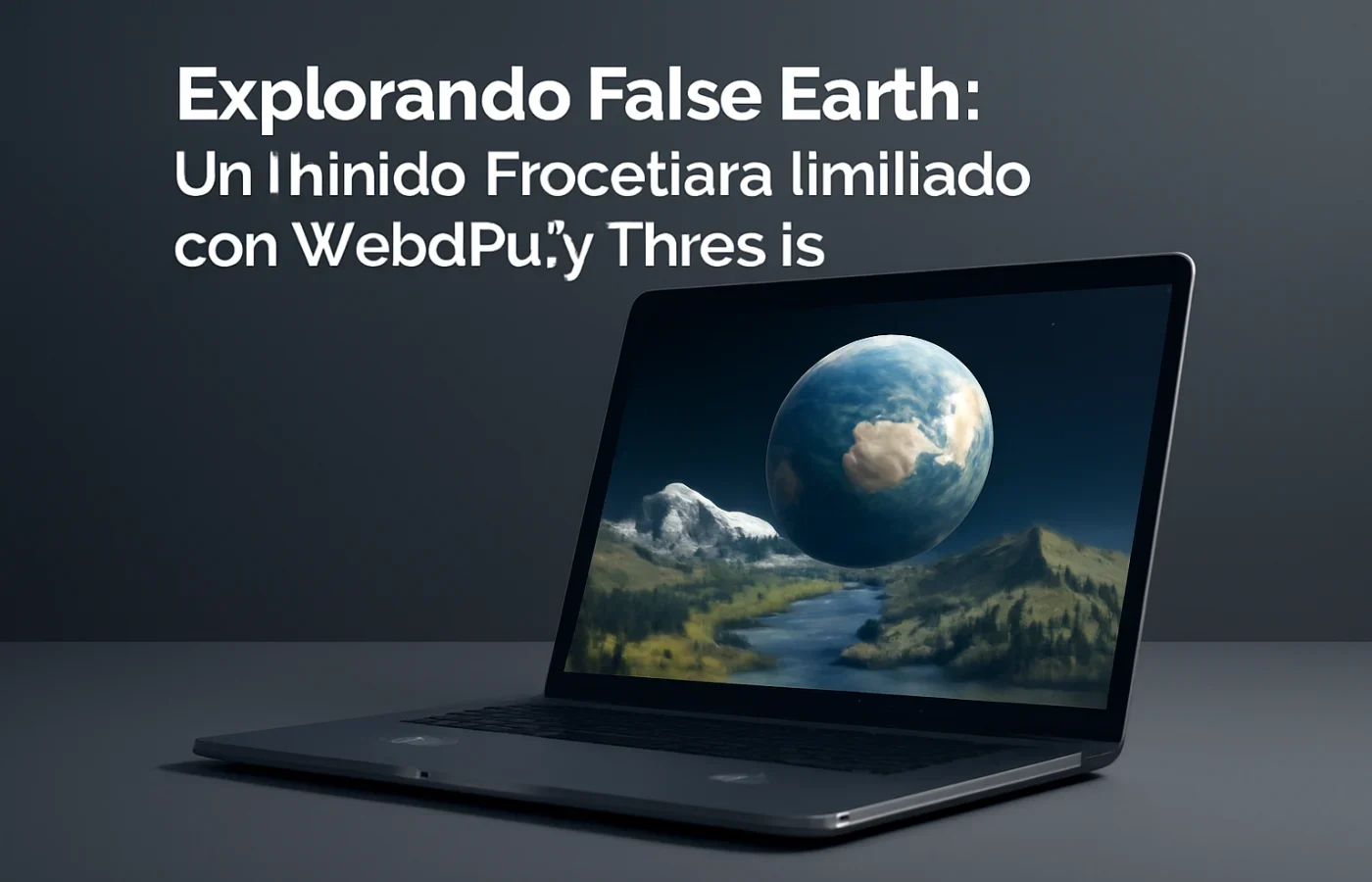 Explorando False Earth: Un Mundo Procedural Ilimitado con WebGPU y Three.js