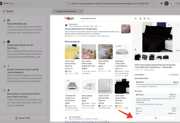 Google expands UCP checkout to main search shopping results