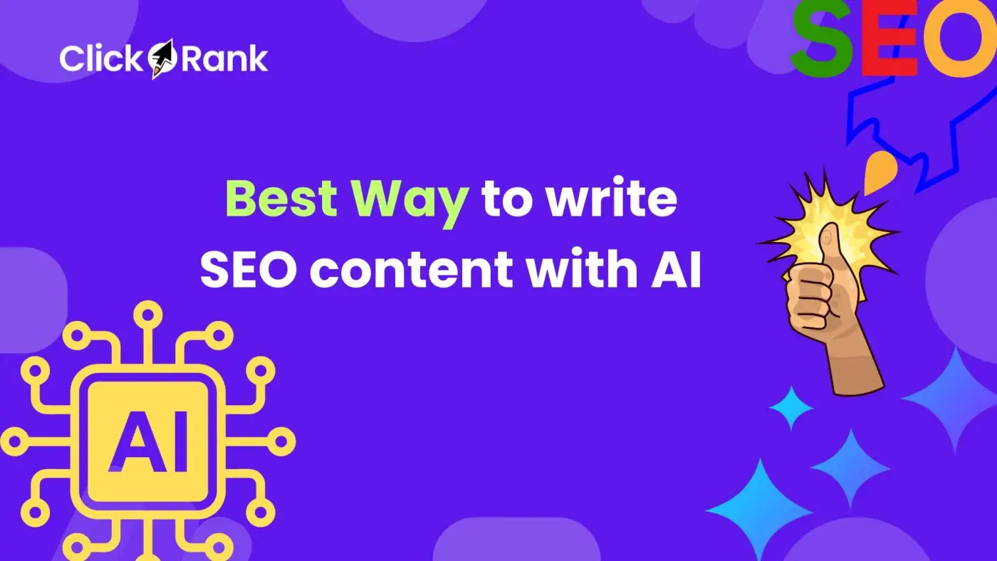 How Can You Write SEO Content with AI that Ranks in 2026?