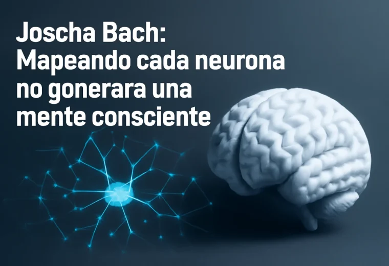 Joscha Bach: Mapeando cada neurona no generará una mente consciente