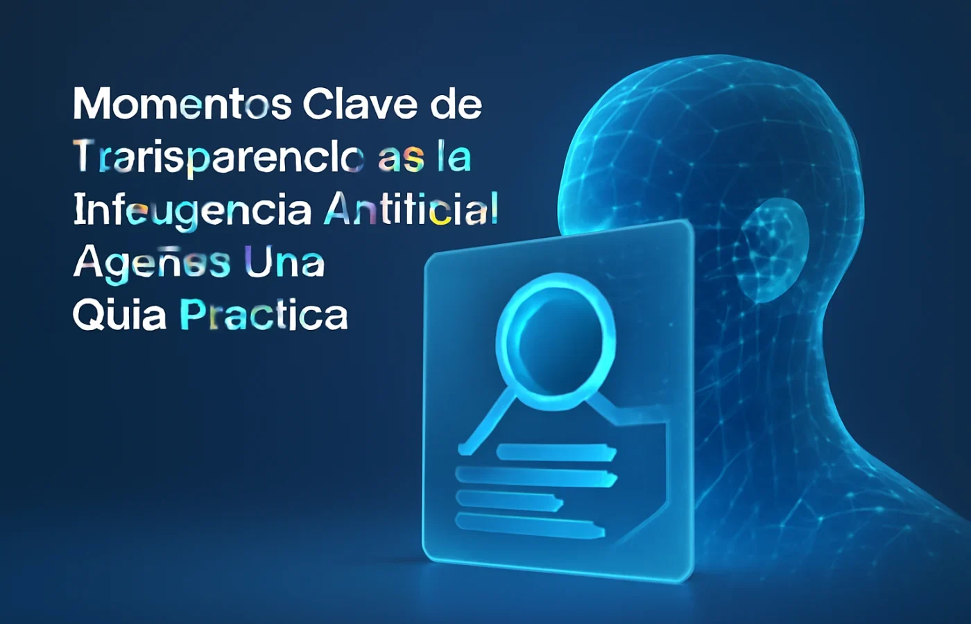Momentos Clave de Transparencia en la Inteligencia Artificial Agente: Una Guía Práctica