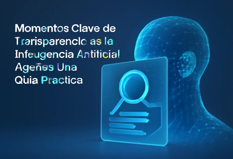 Momentos Clave de Transparencia en la Inteligencia Artificial Agente: Una Guía Práctica