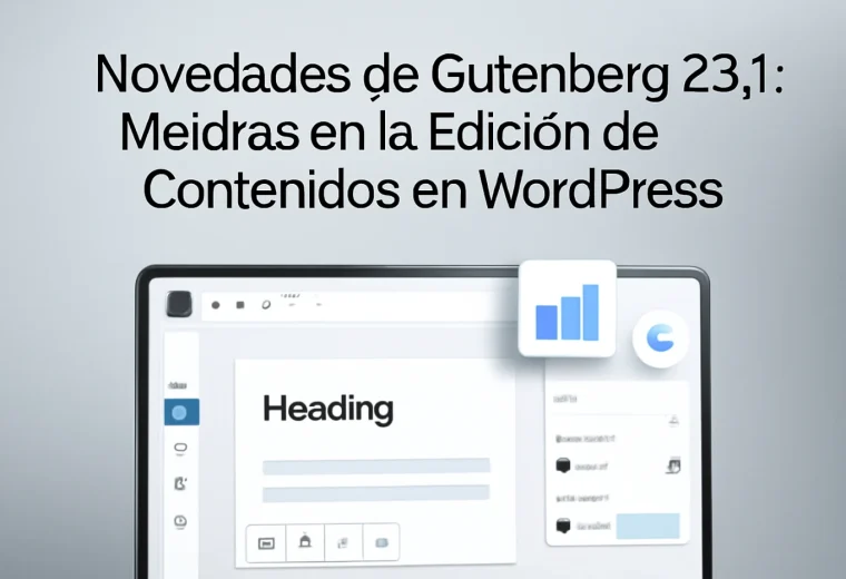 Novedades de Gutenberg 23.1: Mejoras en la Edición de Contenidos en WordPress