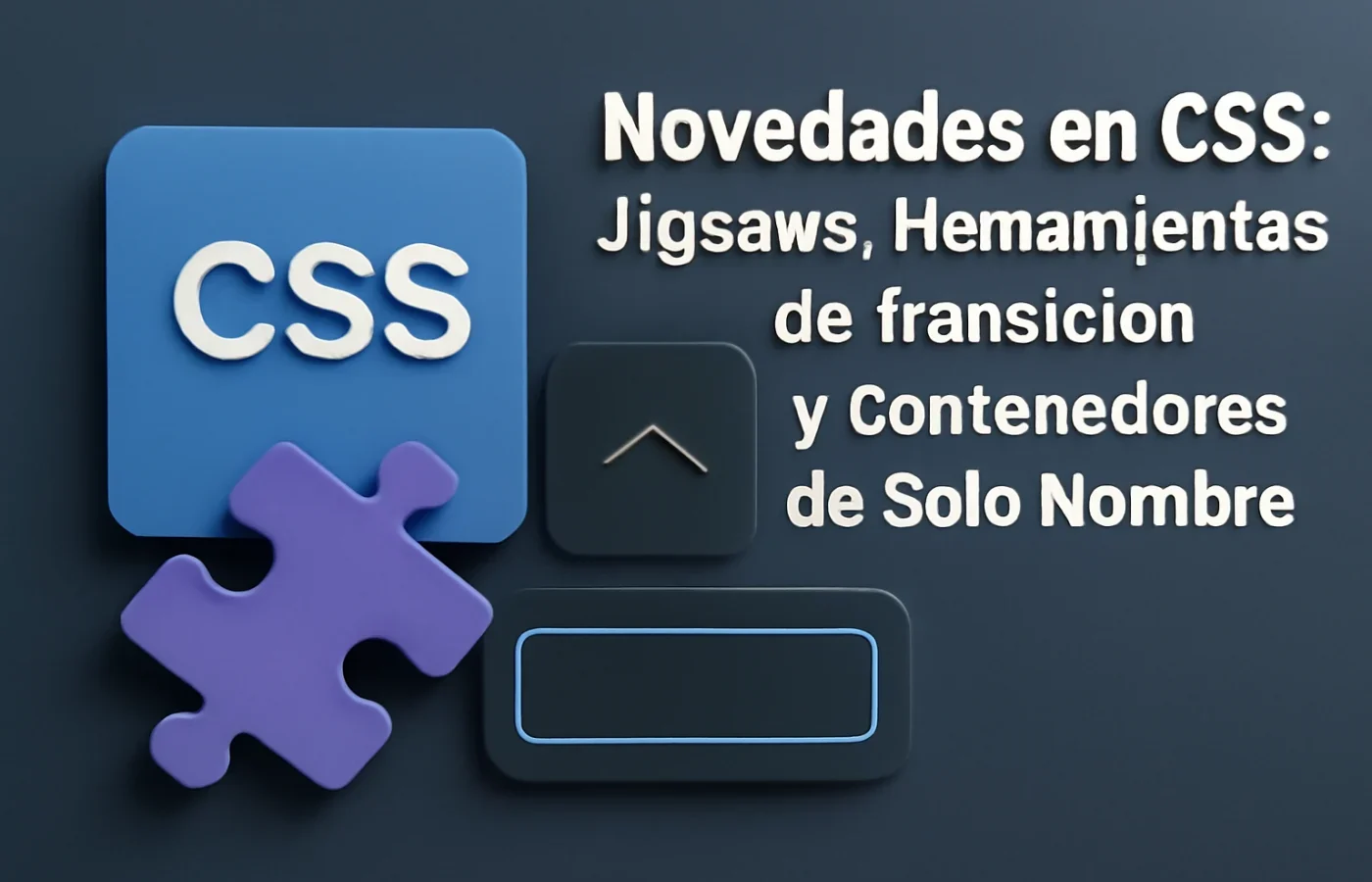 Novedades en CSS: Jigsaws, Herramientas de Transición y Contenedores de Solo Nombre