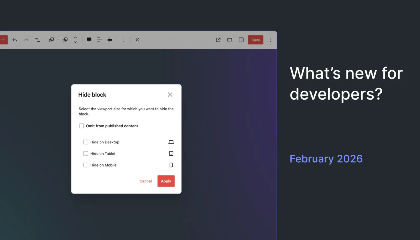 Novedades para Desarrolladores: WordPress 7.0 Beta 1 Llega con Innovaciones…