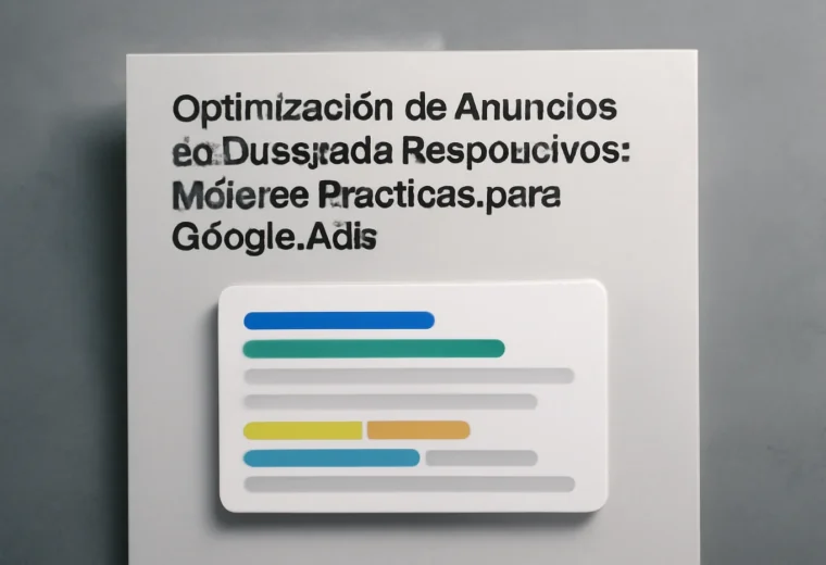 Optimización de Anuncios de Búsqueda Responsivos: Mejores Prácticas para Google Ads