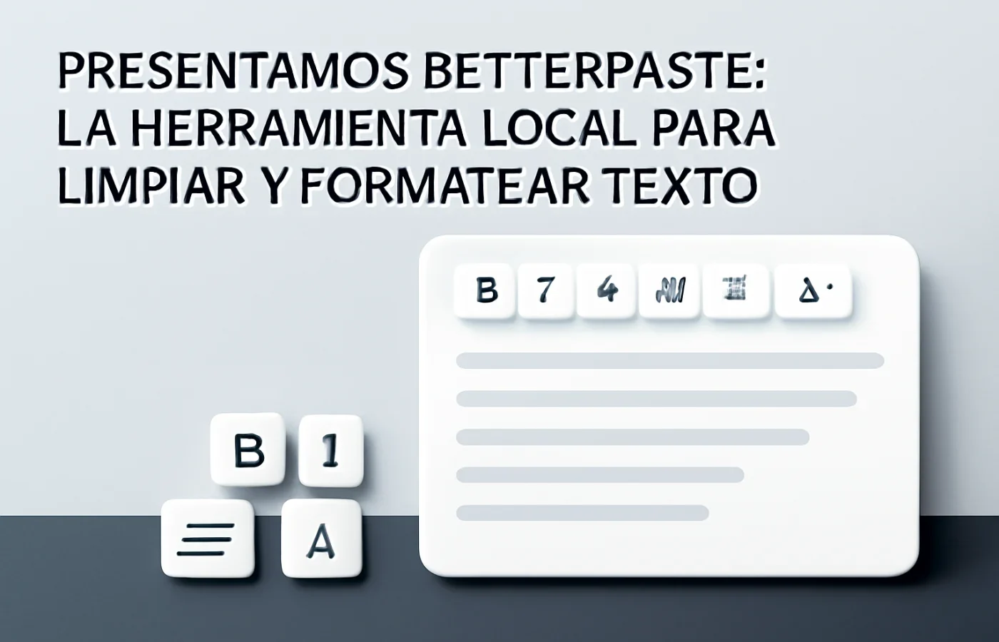 Presentamos BetterPaste: La Herramienta Local para Limpiar y Formatear Texto
