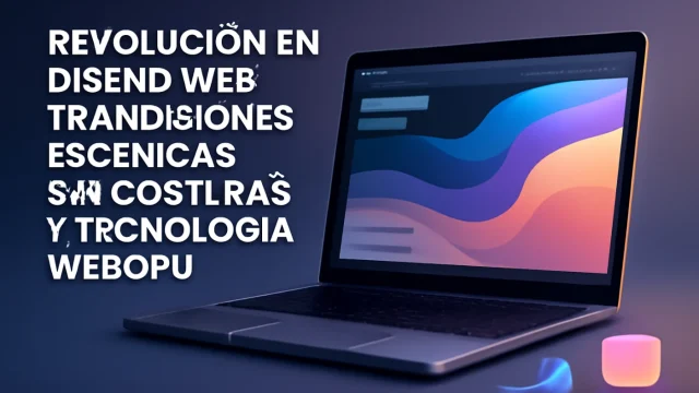 Revolución en Diseño Web: Transiciones Escénicas Sin Costuras y Tecnología WebGPU