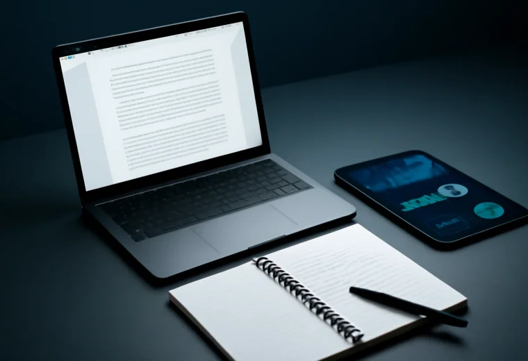 Writing thesis and content creation: Writing my thesis on AI and