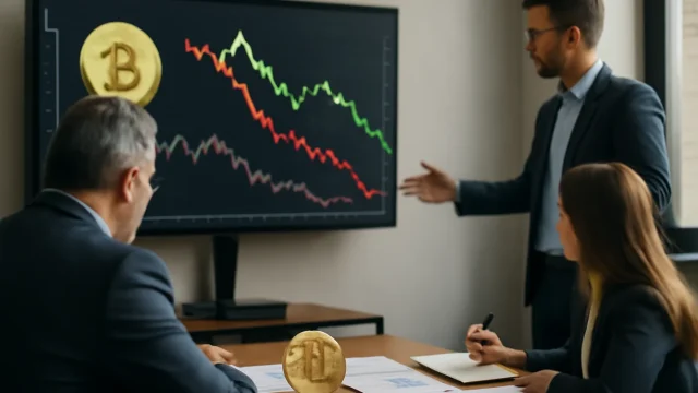 Bitcoin se Desvanece Mientras las Bolsas Crecen