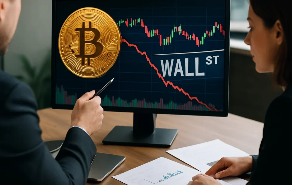Bitcoin y Wall Street: el mercado redefine los precios clave tras la fuerte caída
