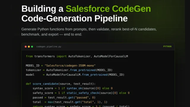Cómo Salesforce CodeGen Revoluciona la Generación de Código Python Seguro
