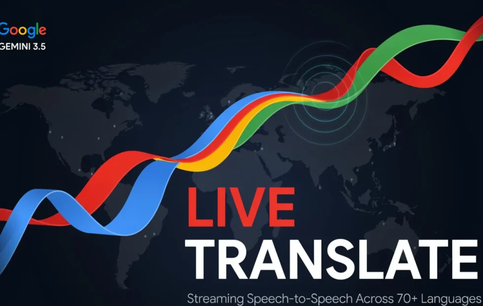 Google lanza Gemini 3.5: Traducción de voz en tiempo real en 70 idiomas