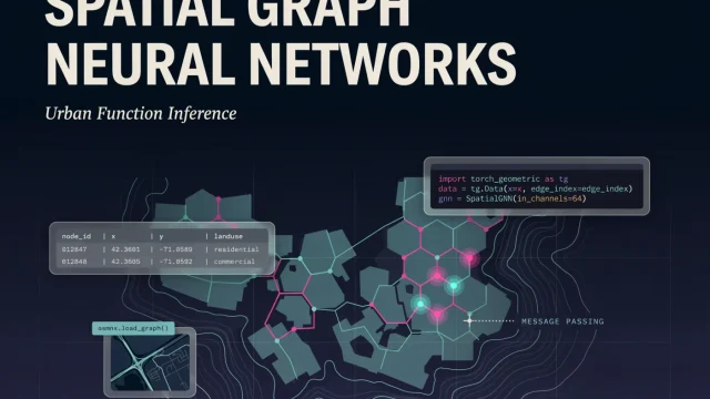 Implementación de Redes Neuronales para Inferencia Urbana con city2graph