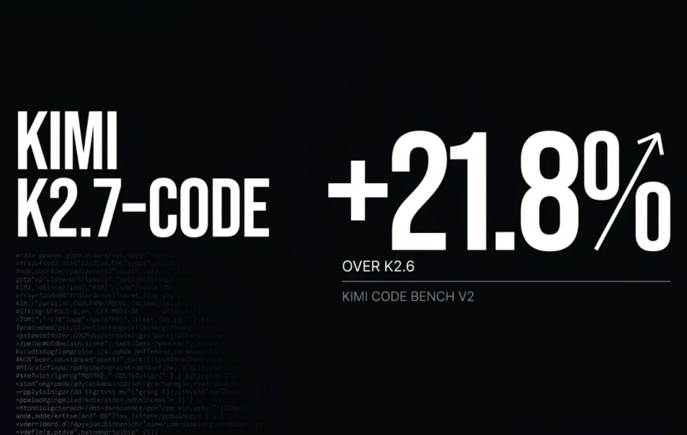 Moonshot AI lanza Kimi K2.7-Code: modelo de codificación con mejoras