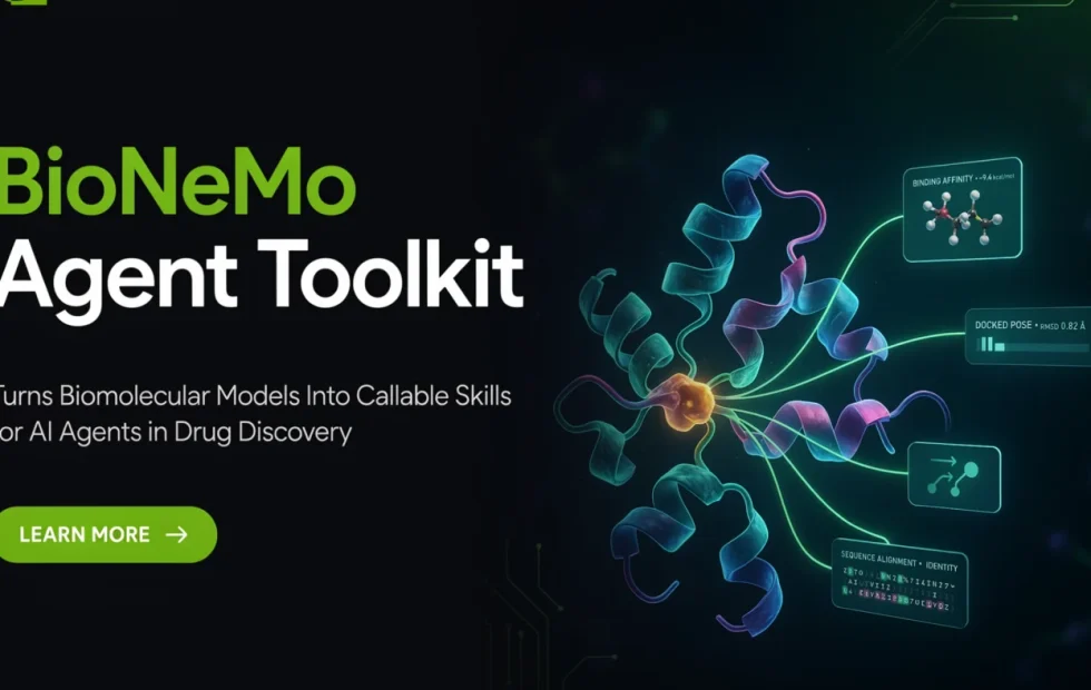NVIDIA lanza BioNeMo Agent Toolkit para impulsar la investigación biomolecular con IA