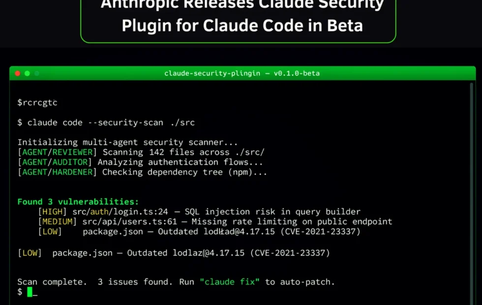 Anthropic prueba un escáner de vulnerabilidades para Claude Code
