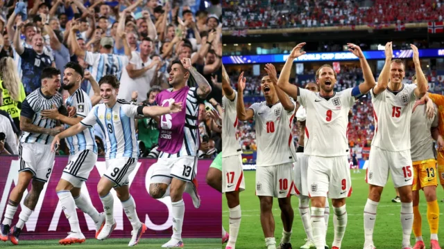 Argentina vence a Suiza y avanza a semifinales del Mundial 2026 con un brillo. Fotografía editorial relacionada con Argentina semifinal Mundial 2026. publicada en Posicionamiento W
