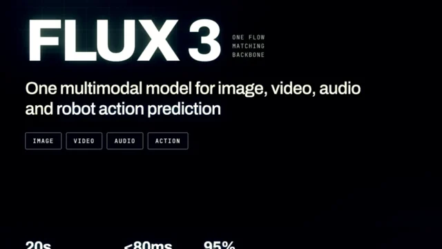 Black Forest Labs presenta FLUX 3, un modelo multimodal con video, audio y robótica