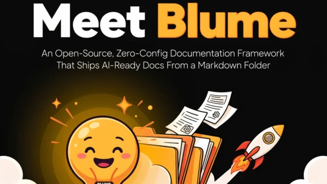 Blume: el nuevo framework abierto que genera documentación lista para IA
