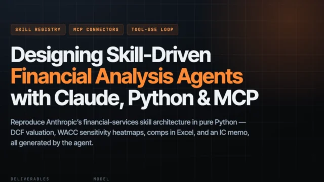 Claude y Python se unen para crear agentes de análisis financiero automatizado