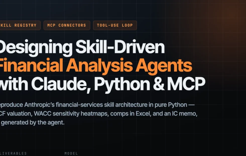 Claude y Python se unen para crear agentes de análisis financiero automatizado