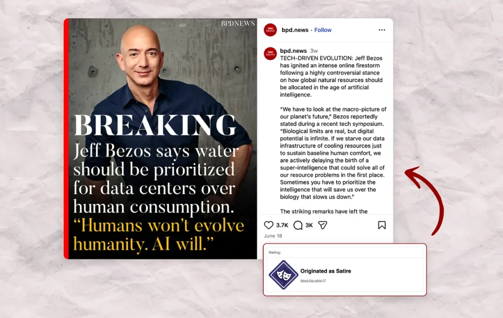 La cita falsa de Bezos y la crisis de confianza en la era de la IA